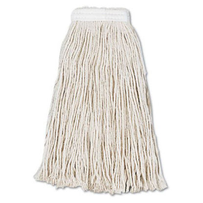 Picture of Cut-End Wet Mop Head, Cotton, #16, White, 12/CartonBWK-2016CCT