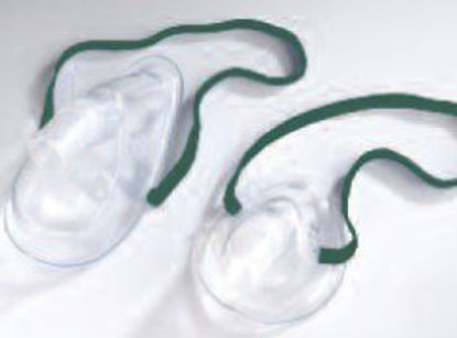 Picture of Holding Chamber Mask Aeroclipse® Elongated Style Adult Small Adjustable Head Strap65750