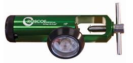 Picture of Oxygen Regulator Click-Style 0 to 15 LPM CGA-870RMI-15ST