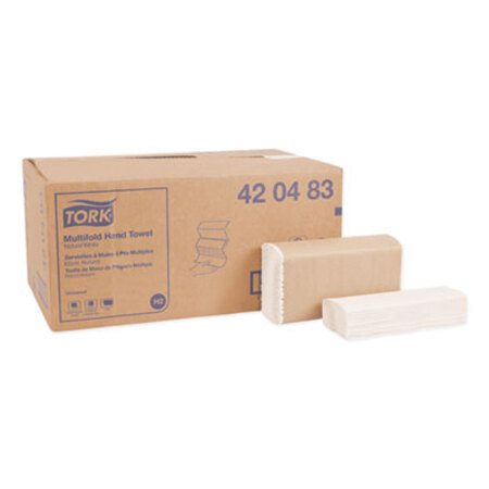 Picture of Multifold Towels, 9.13 x 9.5, Natural White, 250/Pack, 16 Packs/CartonTRK-420483