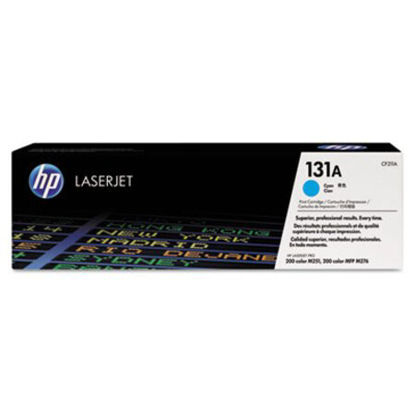 Picture of HP 131A, (CF211A) Cyan Original LaserJet Toner CartridgeHEW-CF211A