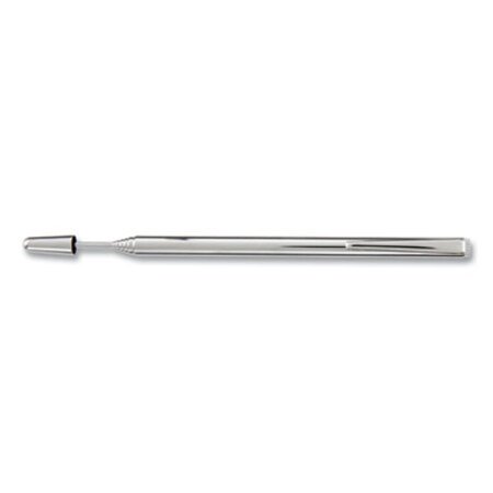 Picture of Slimline Pen-Size Pocket Pointer w/Clip, Extends to 24-1/2", SilverAPO-18001