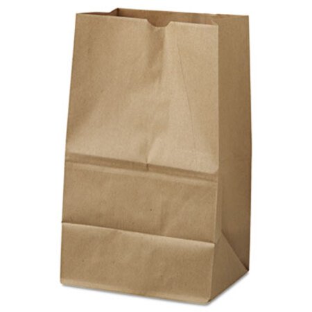 Picture of Grocery Paper Bags, 40 lbs Capacity, #20 Squat, 8.25"w x 5.94"d x 13.38"h, Kraft, 500 BagsBAG-GK20S500