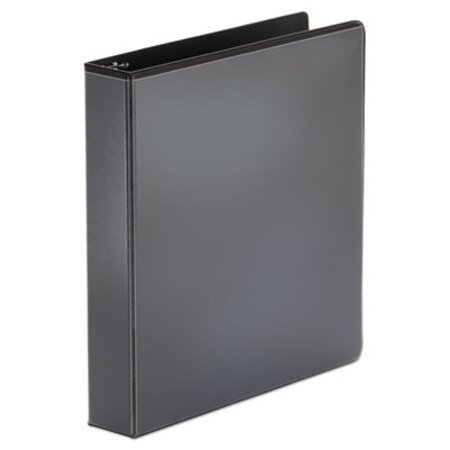 Picture of Economy Round Ring View Binder, 3 Rings, 1.5" Capacity, 11 x 8.5, BlackUNV-20971