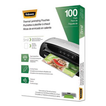 Picture of Laminating Pouches, 5 mil, 9" x 11.5", Gloss Clear, 100/PackFEL-5743501