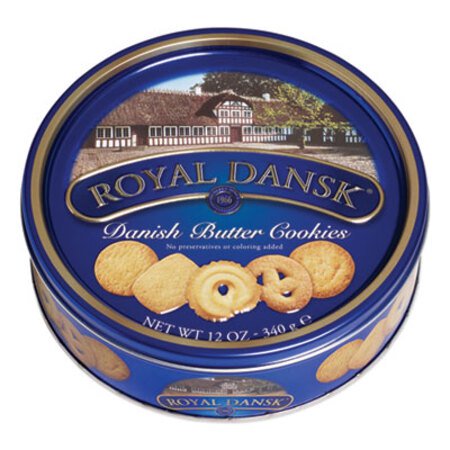 Picture of Cookies, Danish Butter, 12 oz TinOFX-53005