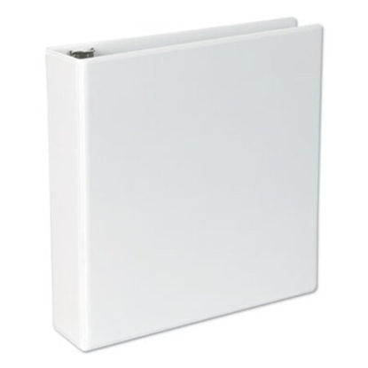 Picture of Slant-Ring View Binder, 3 Rings, 2" Capacity, 11 x 8.5, WhiteUNV-20746