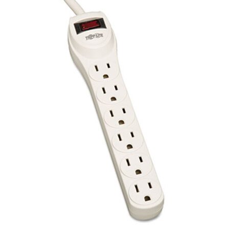 Picture of Protect It! Home Computer Surge Protector, 6 Outlets, 2 ft Cord, 180 JoulesTRP-TLP602