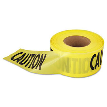 Picture of "Caution" Barricade Tape, 3" x 1,000 ft., Yellow/BlackEML-711001