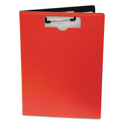 Picture of Portfolio Clipboard With Low-Profile Clip, 1/2" Capacity, 8 1/2 x 11, RedBAU-61632