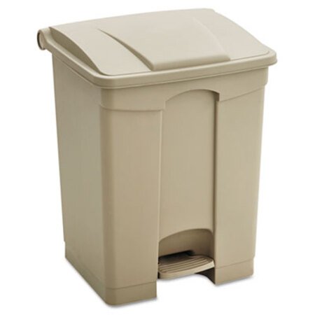 Picture of Large Capacity Plastic Step-On Receptacle, 23 gal, TanSAF-9923TN