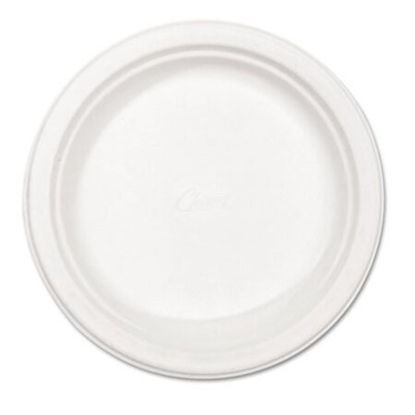 Picture of Paper Dinnerware, Plate, 8.75" dia, White, 500/CartonHUH-21227