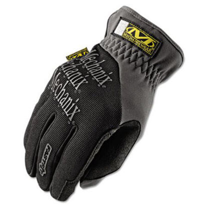 Picture of FastFit Work Gloves, Black/Gray, LargeMNX-MFF05010