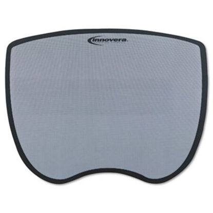 Picture of Ultra Slim Mouse Pad, Nonskid Rubber Base, 8-3/4 x 7, GrayIVR-50469