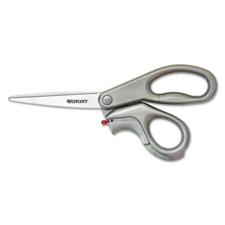 Picture of E-Z Open Box Opener Stainless Steel Shears, 8" Long, 3.25" Cut Length, Gray Offset HandleACM-13227