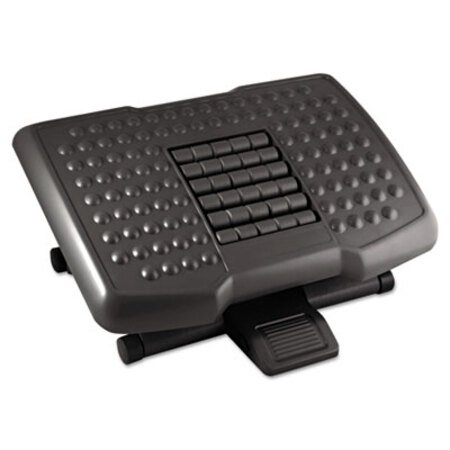 Picture of Premium Adjustable Footrest with Rollers, Plastic, 18w x 13d x 4h, BlackKTK-FR750