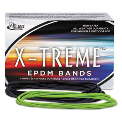 Picture of X-Treme Rubber Bands, Size 117B, 0.08" Gauge, Lime Green, 1 lb Box, 200/BoxALL-02005