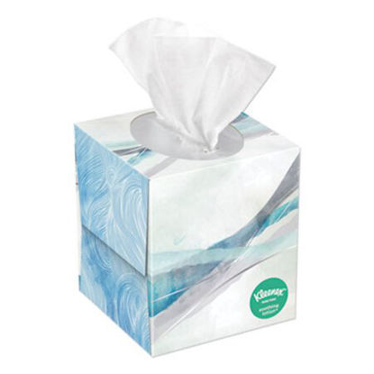 Picture of Lotion Facial Tissue, 2-Ply, White, 65 Sheets/Box, 27 Boxes/CartonKCC-49974