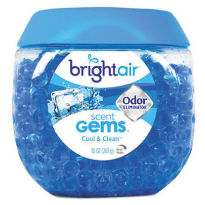 Picture of Scent Gems Odor Eliminator, Cool and Clean, Blue, 10 oz JarBRI-900228