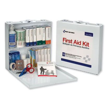 Picture of First Aid Station for 50 People, 196-Pieces, OSHA Compliant, Metal CaseFAO-226U