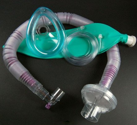 Picture of Ultra Flex® Anesthesia Breathing Circuit Expandable Tube 60 Inch Tube Dual Limb Adult 3 Liter Bag Single Patient Use5613F-61Z