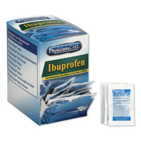 Picture of Ibuprofen Pain Reliever, Two-Pack, 125 Packs/BoxACM-90109