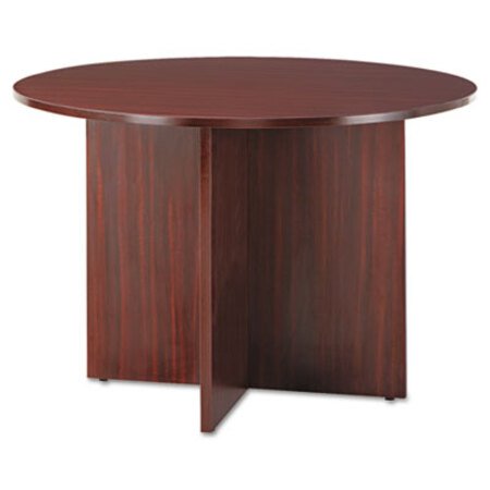 Picture of Alera Valencia Round Conference Table w/Legs, 29 1/2h x 42 dia., MahoganyALE-VA7142MY