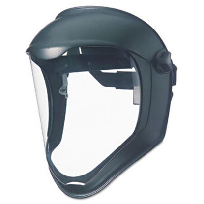 Picture of Bionic Face Shield, Matte Black Frame, Clear LensUVX-S8500