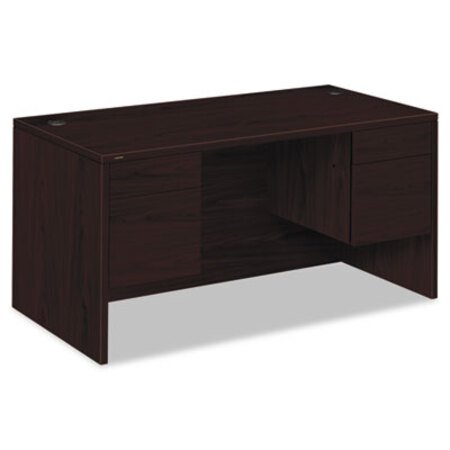 Picture of 10500 Series Double Pedestal Desk, 60" x 30" x 29.5", MahoganyHON-10573NN