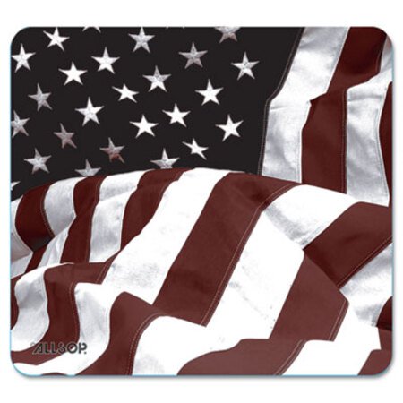 Picture of Naturesmart Mouse Pad, American Flag Design, 8 1/2 x 8 x 1/10ASP-29302