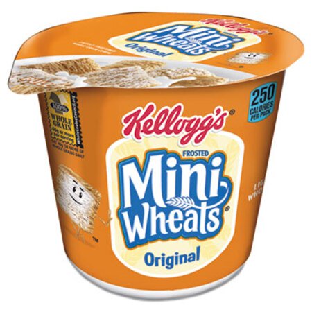 Picture of Breakfast Cereal, Frosted Mini Wheats, Single-Serve, 6/BoxKEB-42799