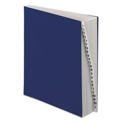 Picture of Expanding Desk File, 20 Dividers, Alpha, Letter-Size, Dark Blue CoverPFX-DDF3OX