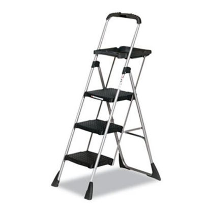 Picture of Max Work Platform, 55" Working Height, 225 lbs Capacity, 3 Step, BlackCSC-11880PBLW1