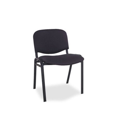 Picture of Alera Continental Series Stacking Chairs, Supports Up to 250 lb, Black, 4/CartonALE-SC67FA10B