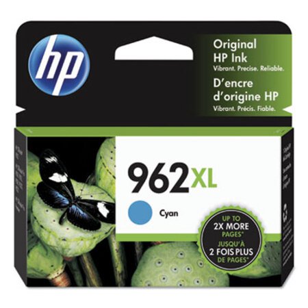 Picture of HP 962XL, (3JA00AN) High-Yield Cyan Original Ink CartridgeHEW-3JA00AN