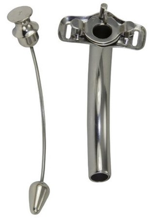 Picture of Tracheostomy Tube Jackson Original Short Size 6 Uncuffed23-1247SS