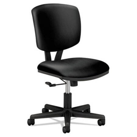 Picture of Volt Series Leather Task Chair, Supports Up to 250 lb, 18" to 22.25" Seat Height, BlackHON-5701SB11T