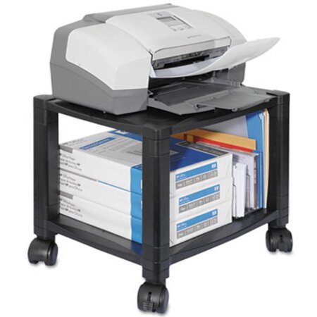 Picture of Mobile Printer Stand, Two-Shelf, 17w x 13.25d x 14.13h, BlackKTK-PS510