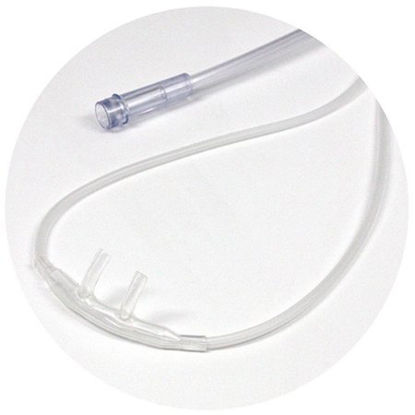 Picture of Nasal Cannula Low Flow Delivery Adult Curved Prong / NonFlared TipRES1107S