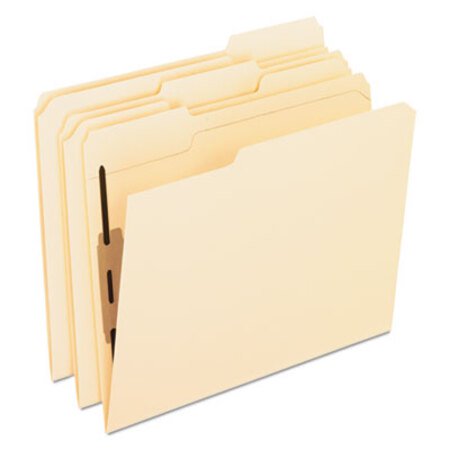 Picture of Manila Folders with Two Bonded Fasteners, 1/3-Cut Tabs, Letter Size, 50/BoxPFX-M13U13