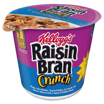 Picture of Breakfast Cereal, Raisin Bran Crunch, Single-Serve 2.8 oz Cup, 6/BoxKEB-01474