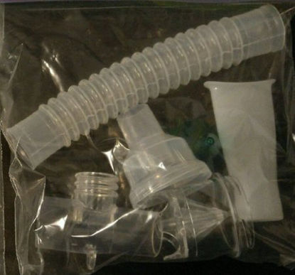 Picture of Salter Labs® 8900 Series Handheld Nebulizer Kit Small Volume 3 mL Medication Cup Universal Mouthpiece Delivery8912-0-50