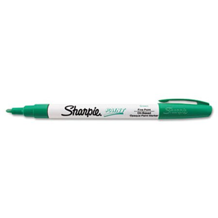 Picture of Permanent Paint Marker, Fine Bullet Tip, GreenSAN-35537
