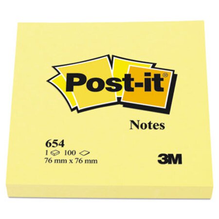 Picture of Original Pads in Canary Yellow, 3 x 3, 100-Sheet, 12/PackMMM-654YW