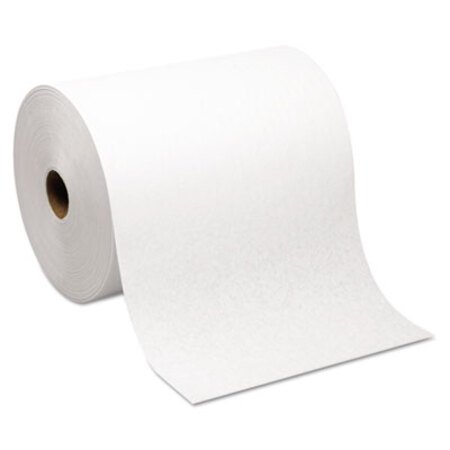Picture of Hardwound Roll Paper Towel, Nonperforated, 7.87 x 1000ft, White, 6 Rolls/CartonGPC-26470