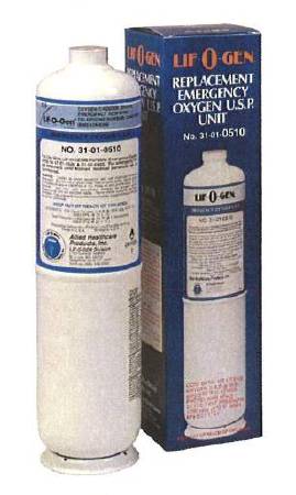 Picture of Lif-O-Gen® Disposable Oxygen Cylinder (Filled)31-01-0510