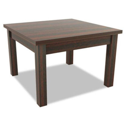 Picture of Alera Valencia Series Occasional Table, Rectangle,23-5/8w x20d x20-3/8h,MahoganyALE-VA7520MY