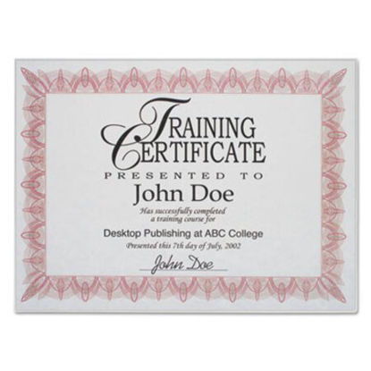 Picture of Panel Wall Acrylic Frame, 11 x 8 1/2, ClearAVT-75317