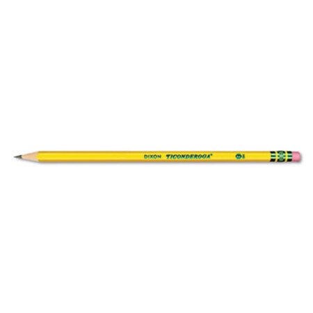 Picture of Pre-Sharpened Pencil, HB (#2), Black Lead, Yellow Barrel, DozenDIX-13806
