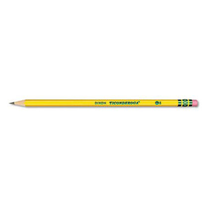 Picture of Pre-Sharpened Pencil, HB (#2), Black Lead, Yellow Barrel, DozenDIX-13806